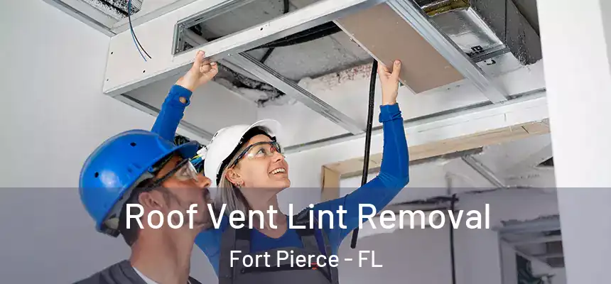 Roof Vent Lint Removal Fort Pierce - FL